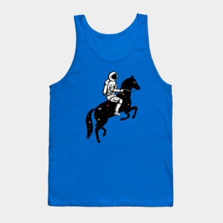 Astronaut and Horse Tank Top